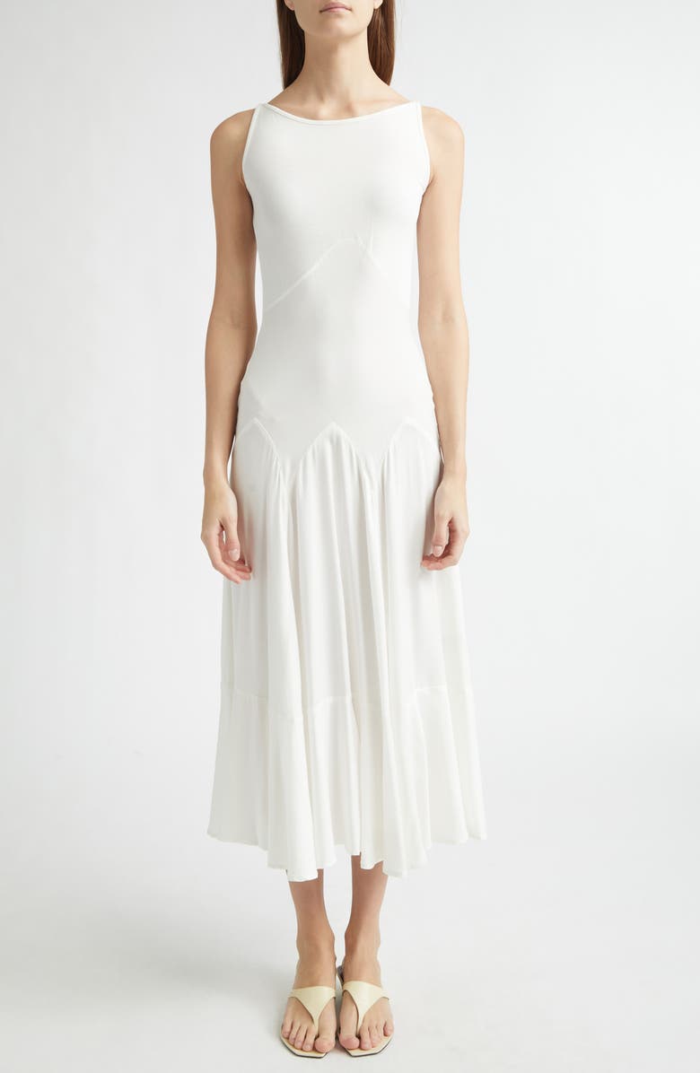 Dammit Janet Bias Cut Jersey Dress