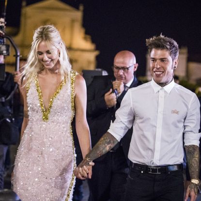 Celebrity Sightings In Noto, Italy - August 31, 2018