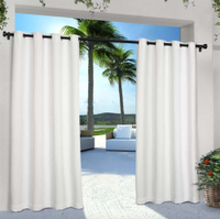 Denton Exclusive Home Curtains Cabana Darkening Curtain Panels (Set of 2