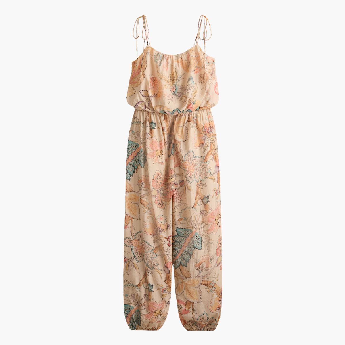 H&amp;amp;M, Balloon-Leg Tie-Strap Jumpsuit