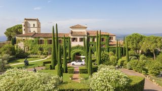 The ultra luxurious Chateau Saint-Martin hotel in Saint Paul de Vence, France