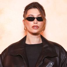 Hailey Bieber styled a capri suit set in her latest Instagram post