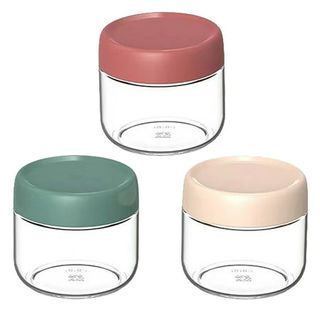 Glass Jars With Screw Lids, Airtight Overnight Oats Containers, Kitchen Canisters, 10oz Mason Jars