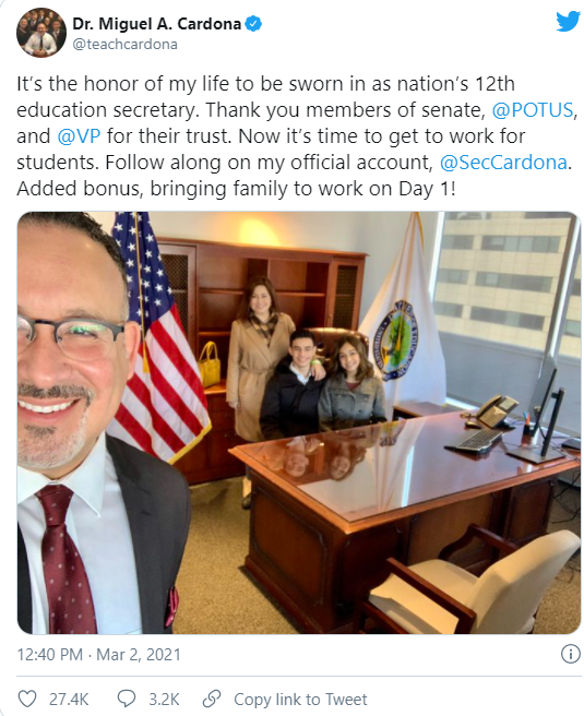 Education secretary