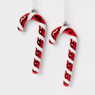 Candy Cane Christmas Tree Ornament Set – 2 Count