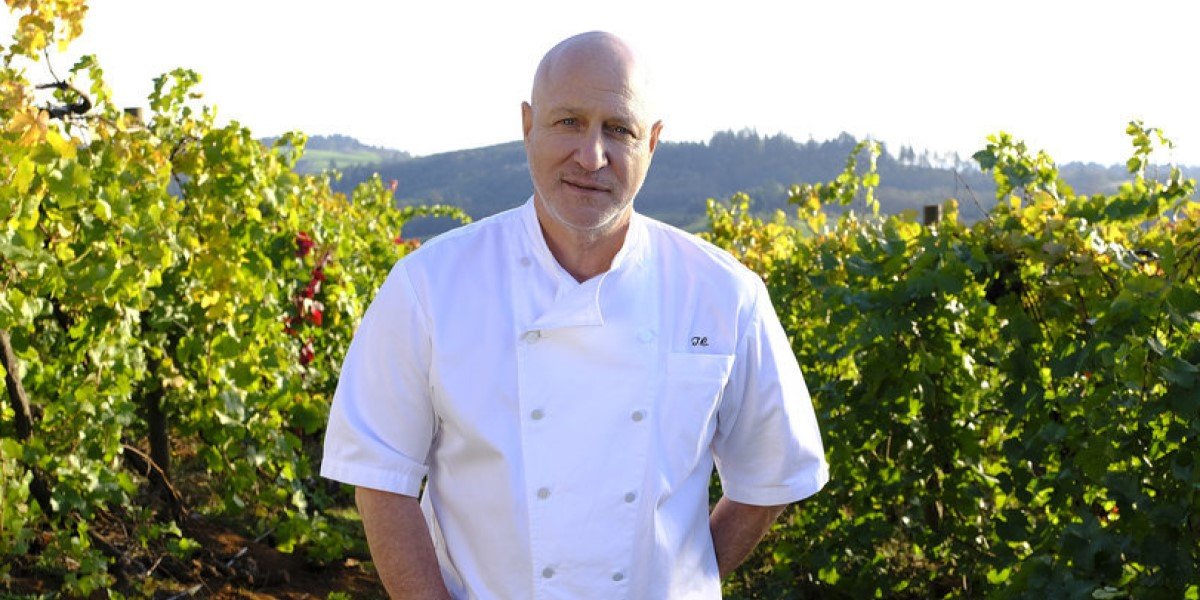 tom colicchio standing in a vineyard on top chef season 18