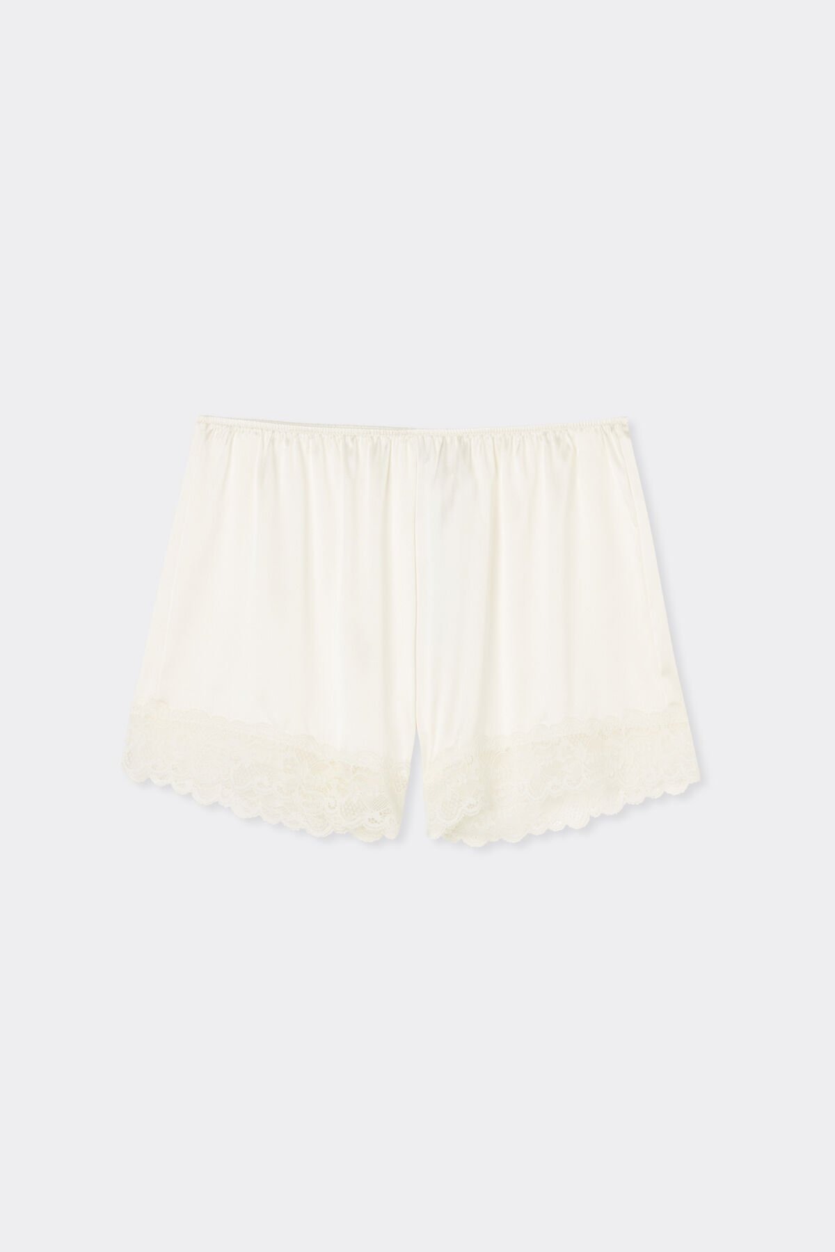 Intimissimi, Lace Trim Silk Shorts
