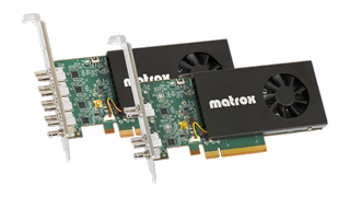 Matrox's DSX LE5 SDI I/O cards.