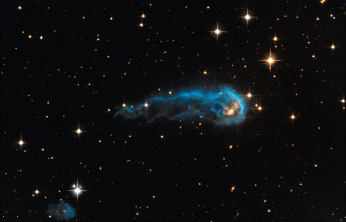 A "cosmic caterpillar"