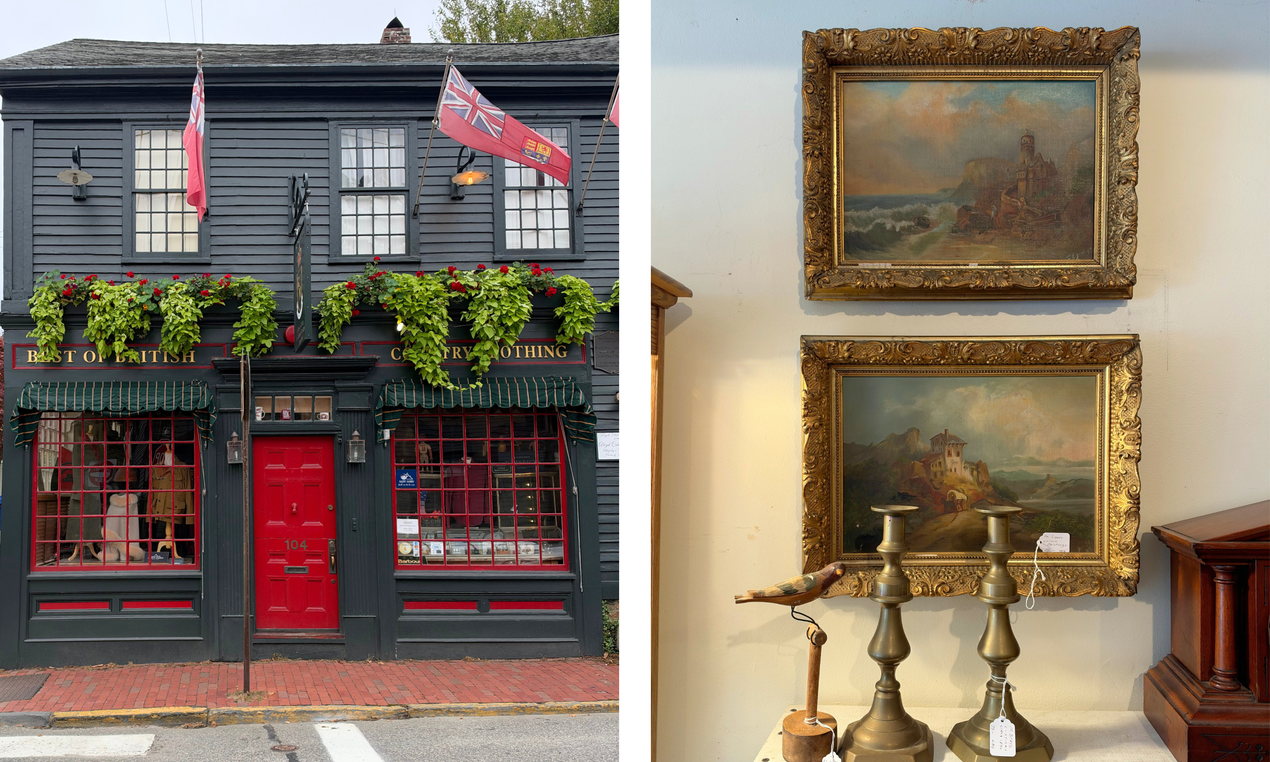 storefronts in newport, RI