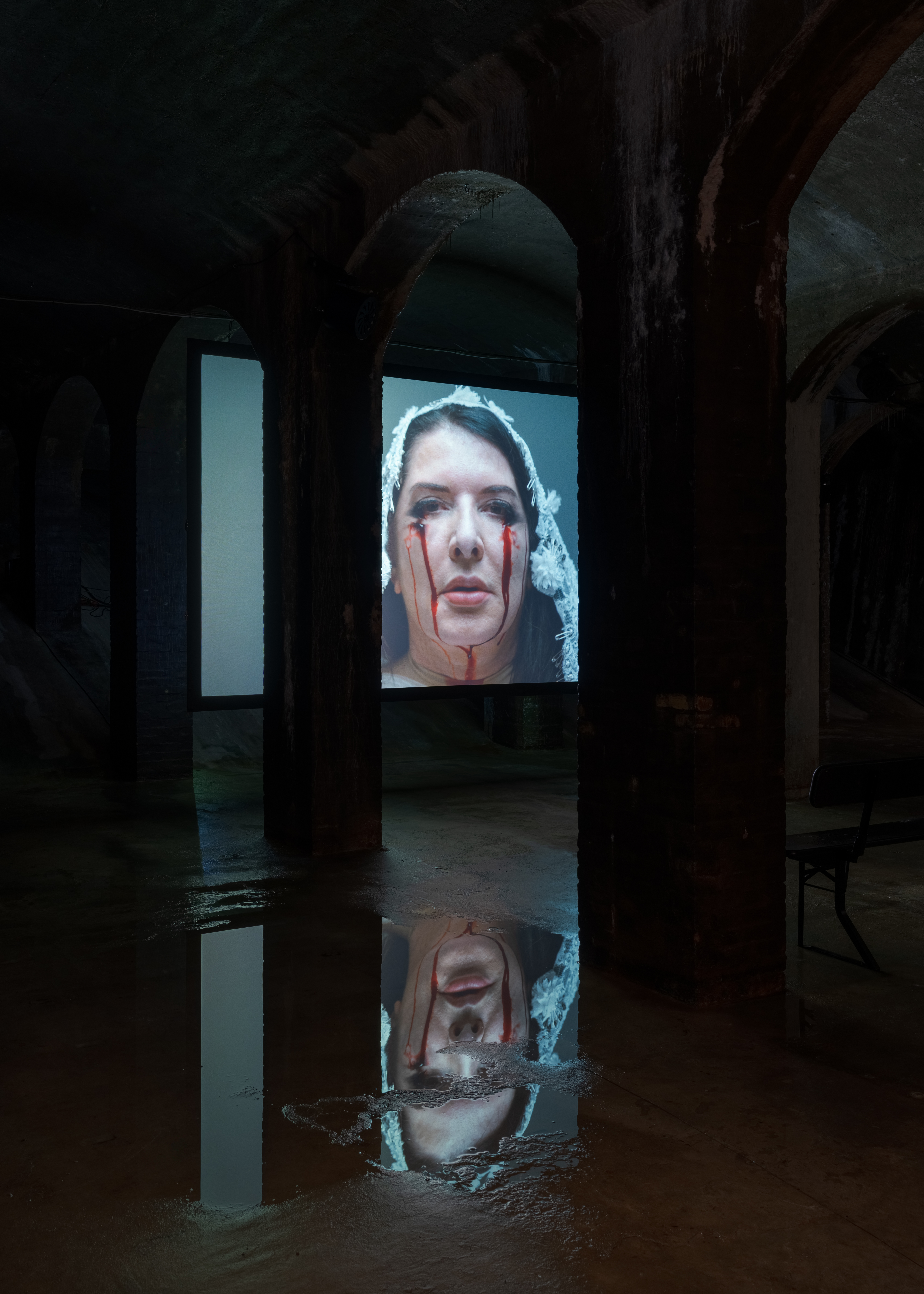 marina abramovich crying tears of blood