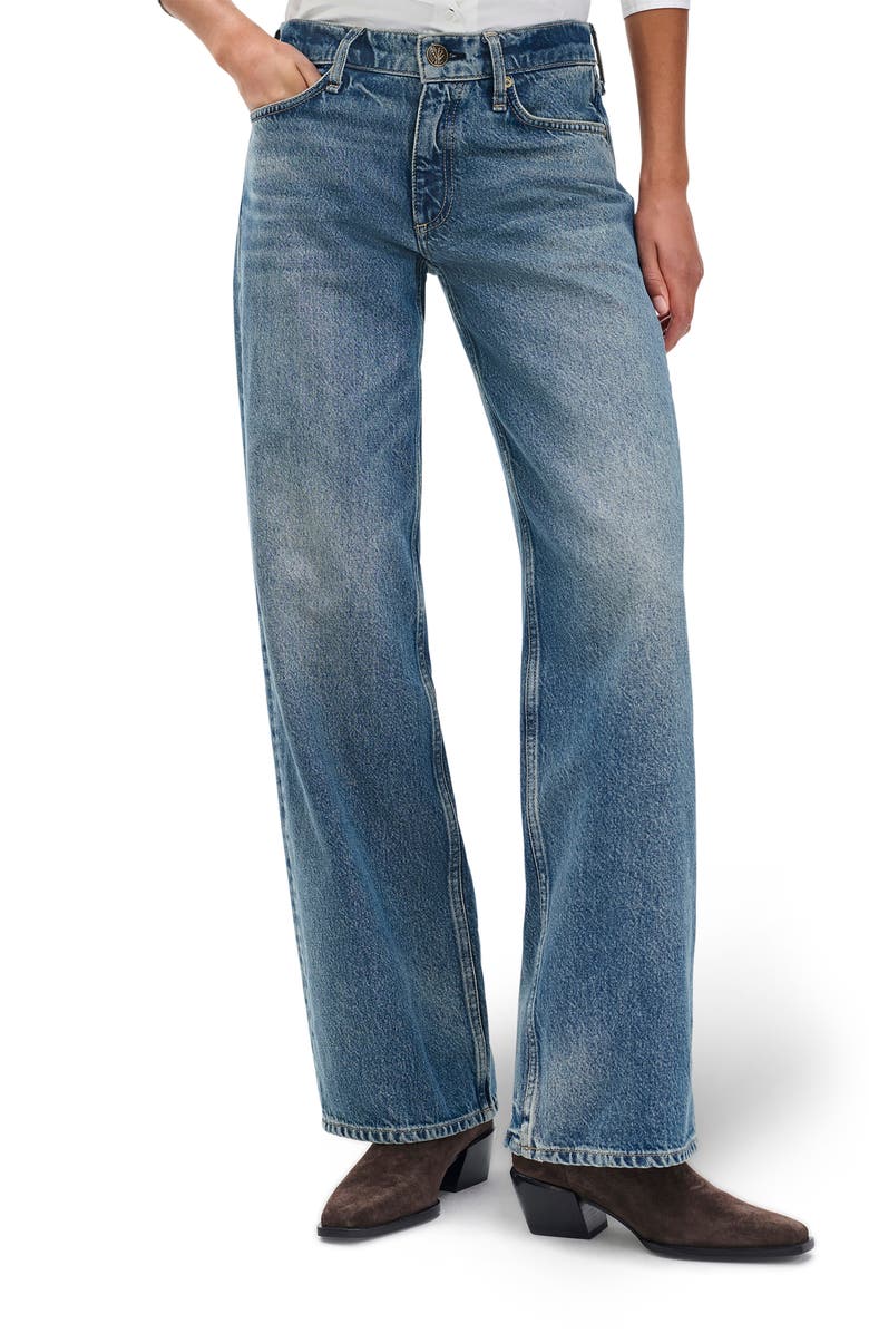 Saige Low Rise Relaxed Straight Jeans