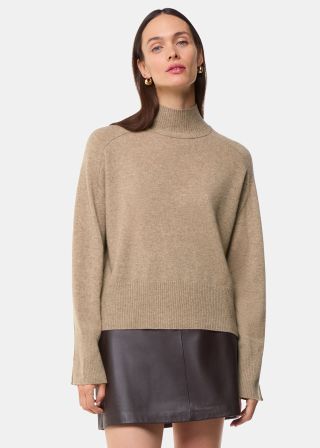 Cashmere Funnel Neck