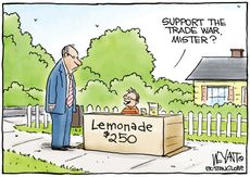 Political cartoon