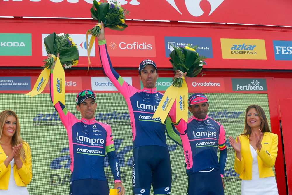 Nelson Oliveira - Ruben Plaza Molina - Gebremaryam Grmay Tsgabu (Lampre - Merida)