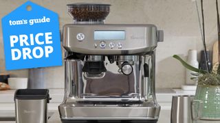 Breville coffee machine on counter