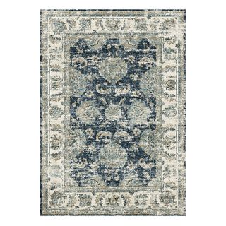 Traditional Blue rug B&Q