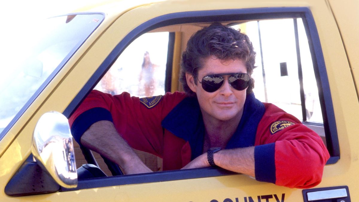 David Hasselhoff in Baywatch