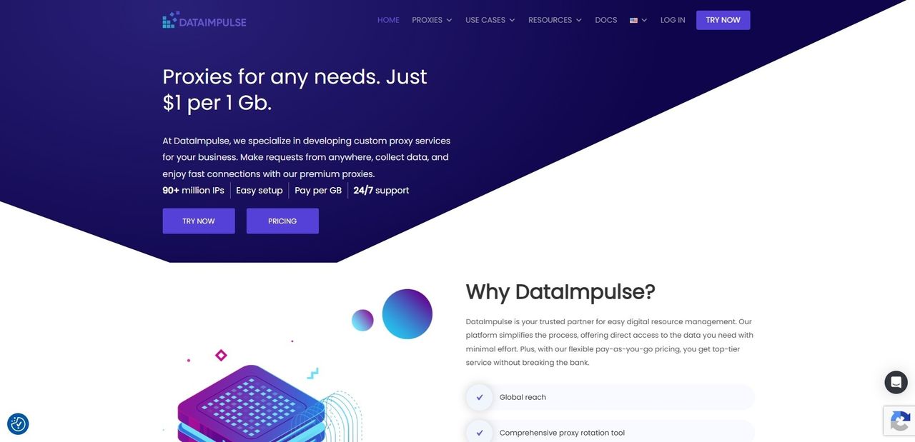 DataImpulse Proxy Service Review