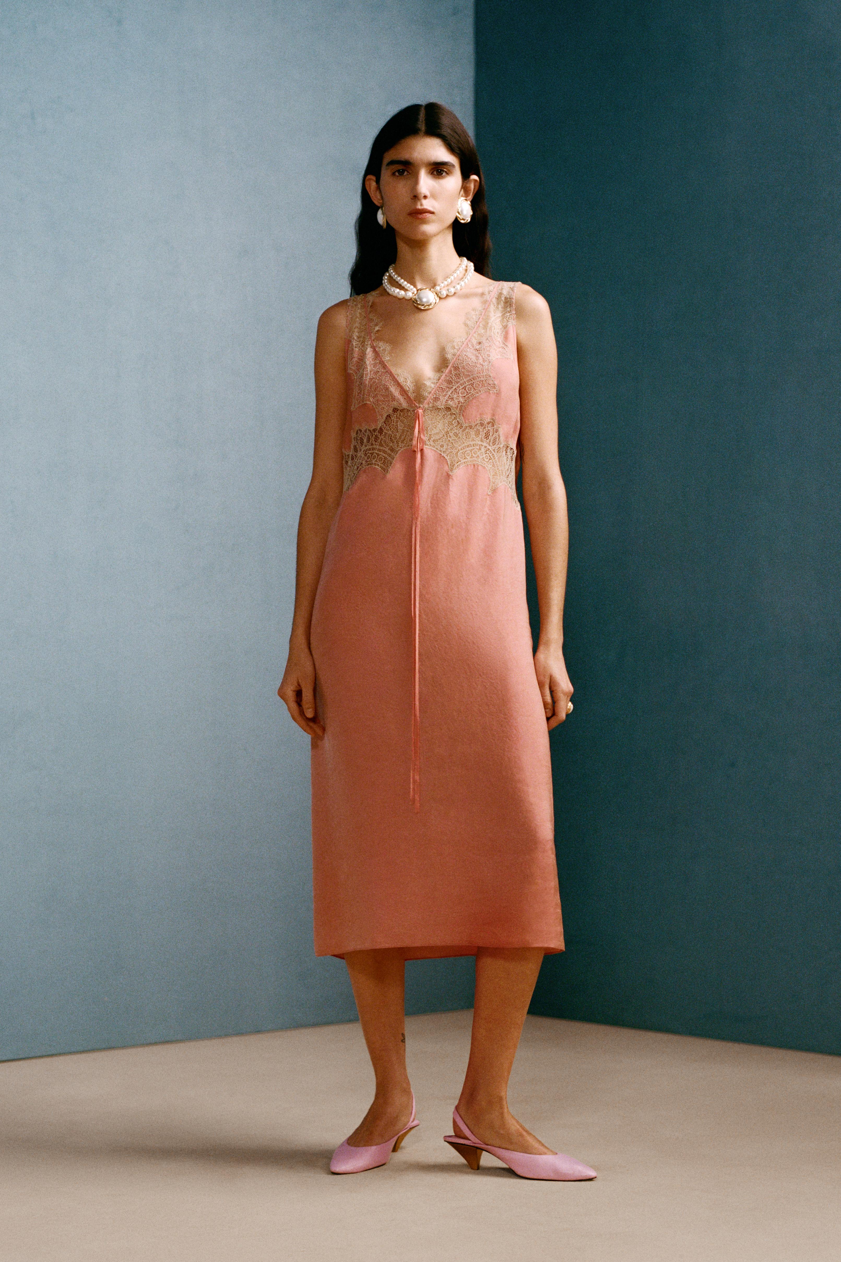 Lace Camisole Dress Willy Chavarria X Zara