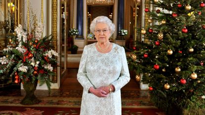 Queen Elizabeth at Christmas