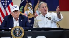 Donald Trump and Texas Governor Greg Abbott