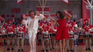 Troy and Gabriella in High School Musical.