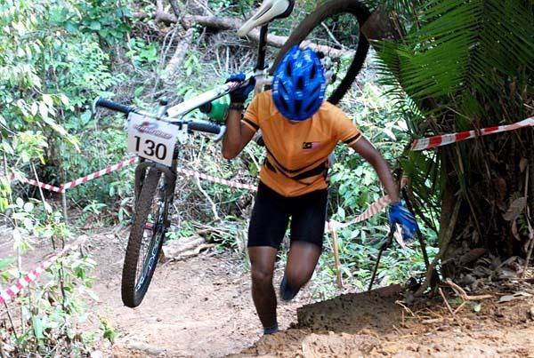 Sometimes it's faster to run uphill.