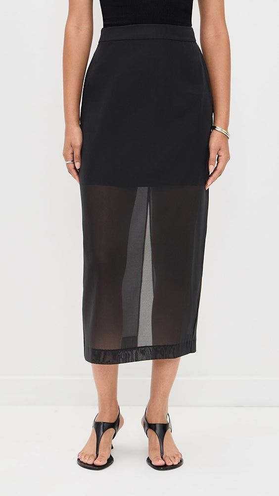 Le Bop Olivia Organza Skirt