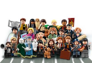 harry potter lego minifigures