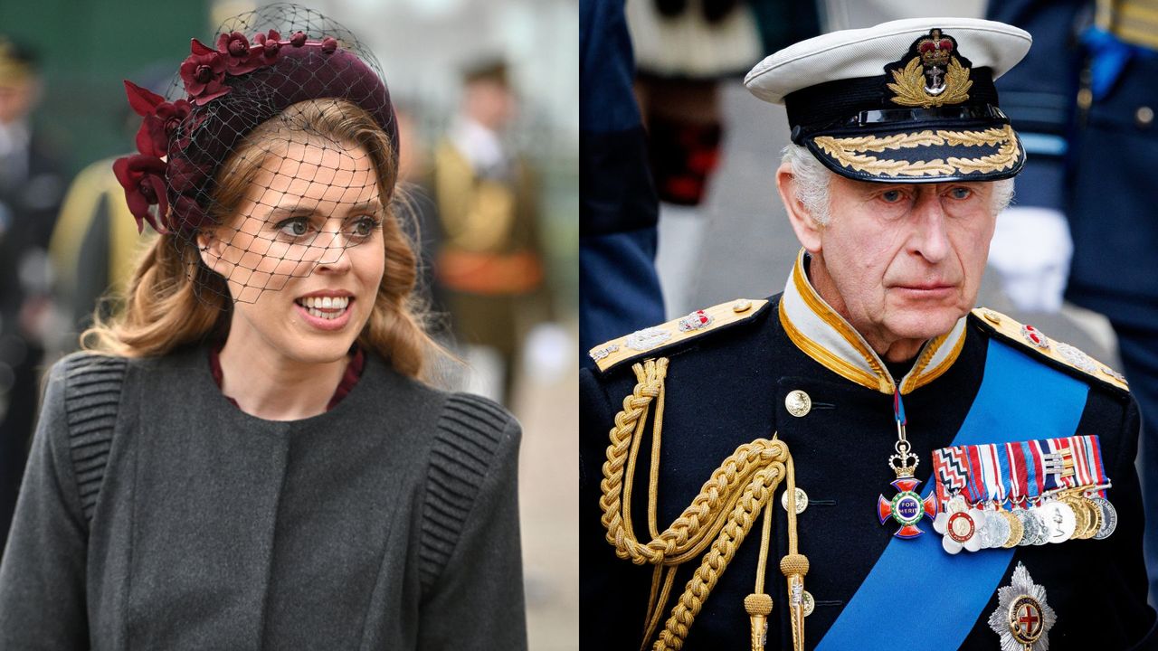 Princess Beatrice&#039;s new royal title under King Charles&#039; reign explained, seen here side-by-side on different days