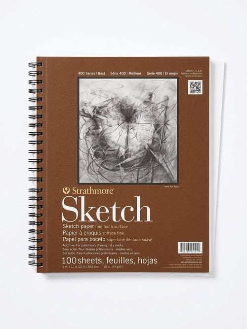 400 Series Sketch Pad, 9x12 Inch, 100 Sheets