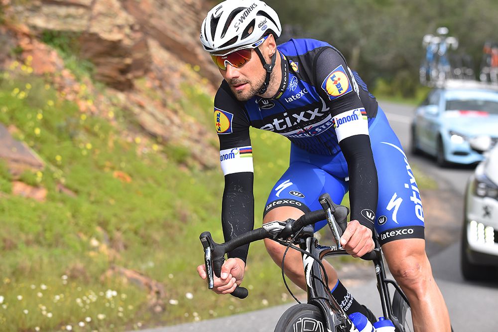 Tom Boonen (Etixx - Quick-Step) would finish last today