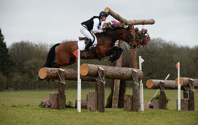 Sam Ecroyd riding MASTER DOUGLAS in the Advanced Section O during Withington Manor Horse Trials on the Withington Estate near Cheltenham in Gloucestershire, UK on 1st May 2016
