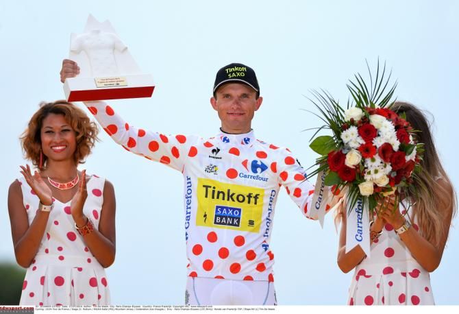 Best climber for 2014, Rafal Majka (Tinkoff-Saxo)