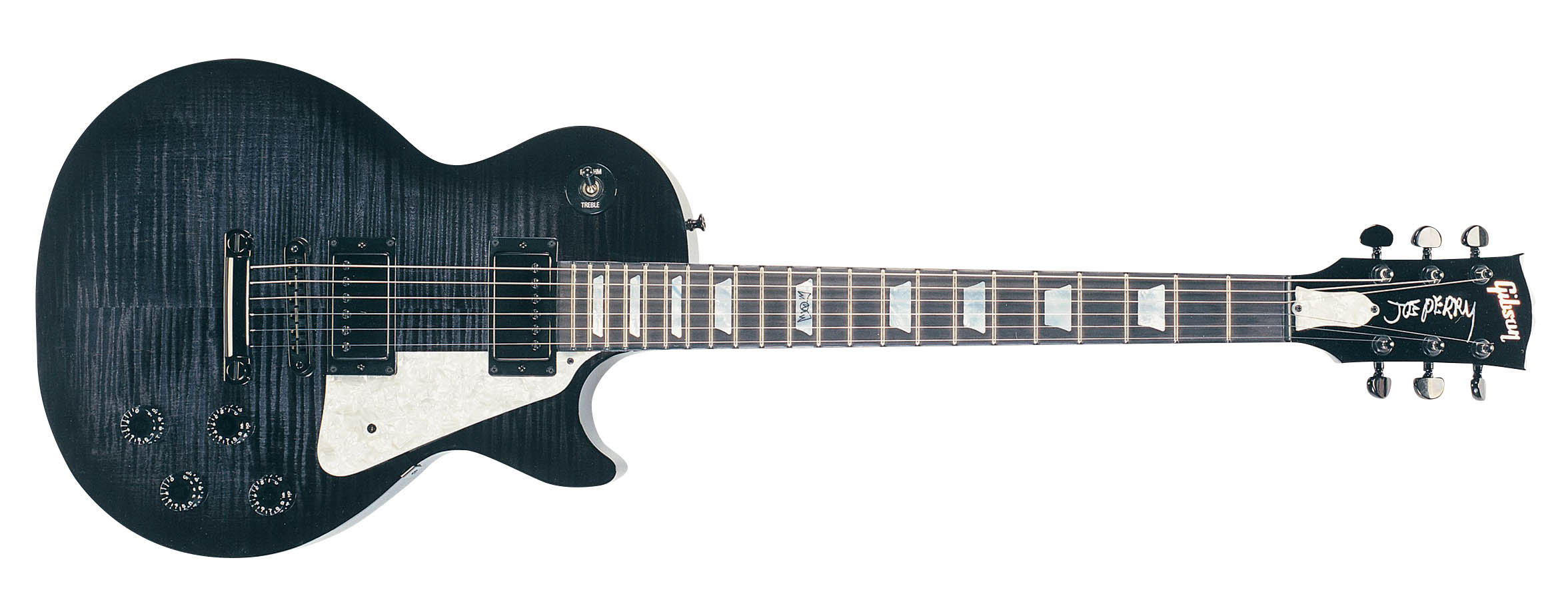 Joe Perry's 90s Black Burst Les Paul Standard