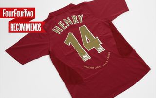 Best football gifts, Arsenal Thierry Henry shirt
