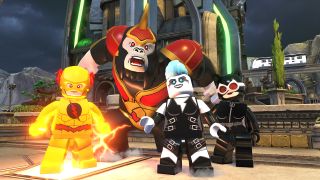 Still from the video game Lego DC Super-Villains.
