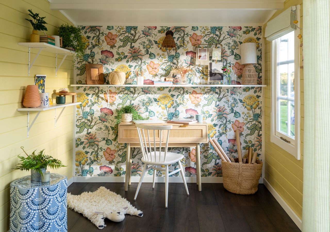 Interior of the summer house