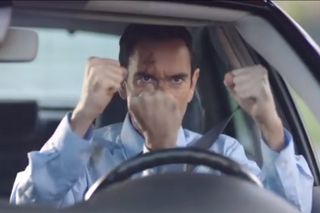 The video takes a comical stance on traffic jams