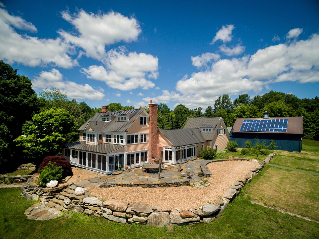 A home in Chesterfield, MA.