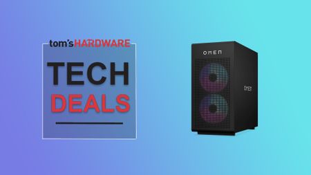 Deals post feature image for the HP Omen 35L prebuilt gaming desktop
