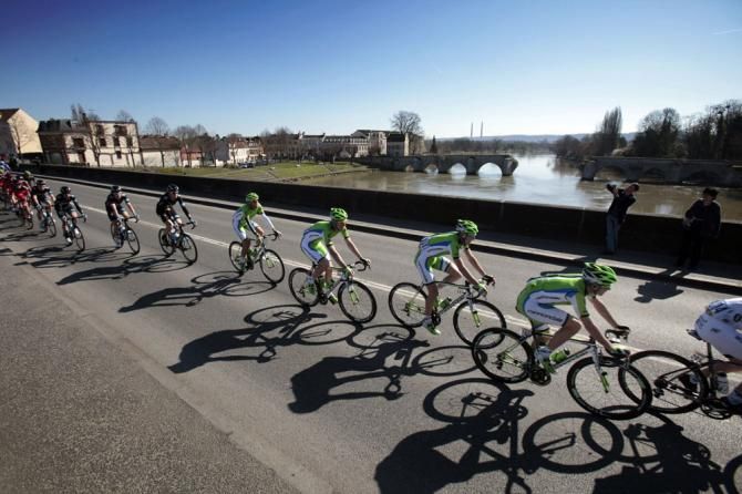 Cannondale help with the pace setting on stage 1