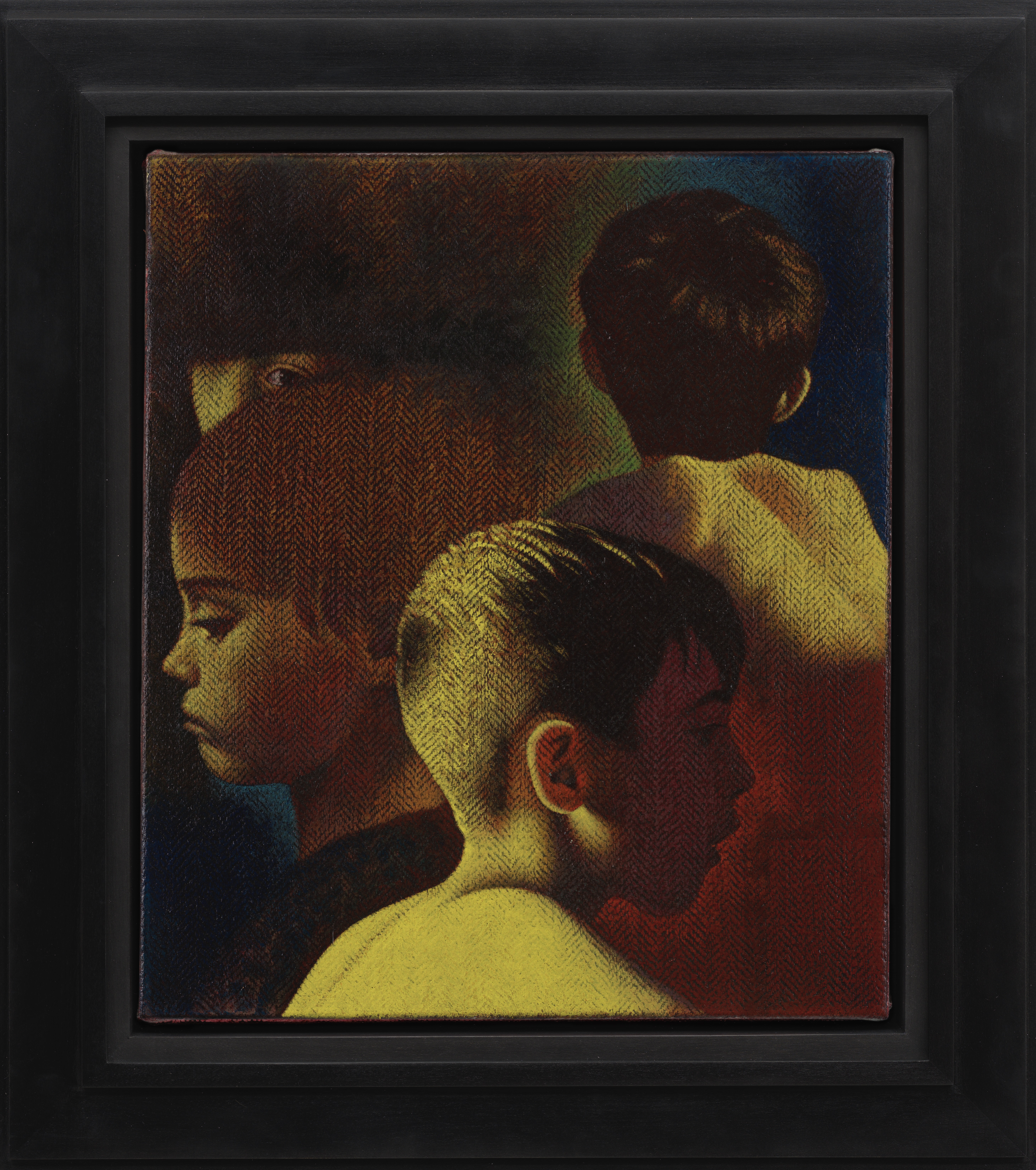 Oliver Osborne portrait of boy