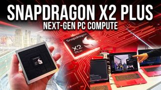 Image highlighting the Snapdragon X2 Plus processor.