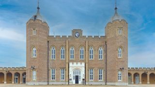 A loft in this historic Victorian Tudor-gothic building