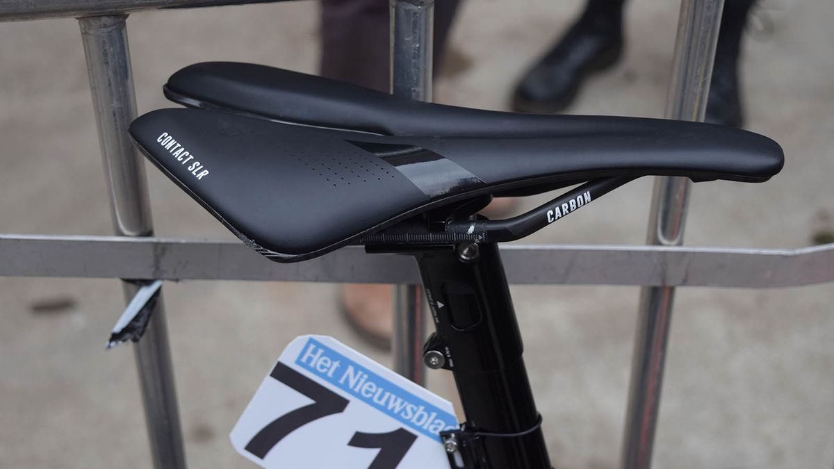 Giant provide CCC Team with the majority of the finishing kit and accessories for their team bikes