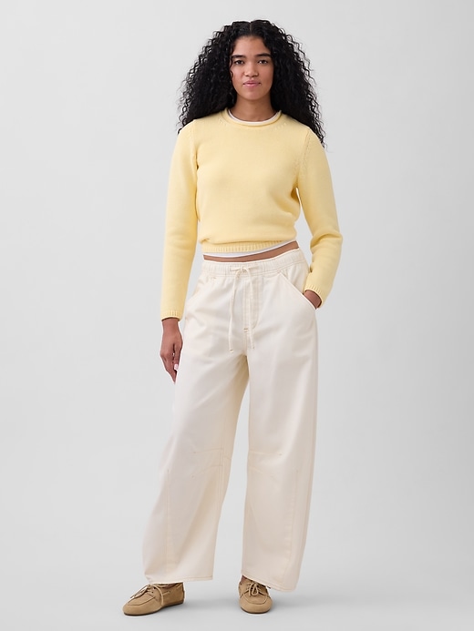 Mid Rise Ultrasoft Easy Horseshoe Jeans