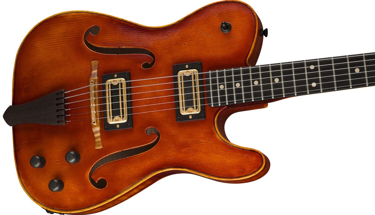 The Fender Custom Shop&#039;s new Violinmaster guitar