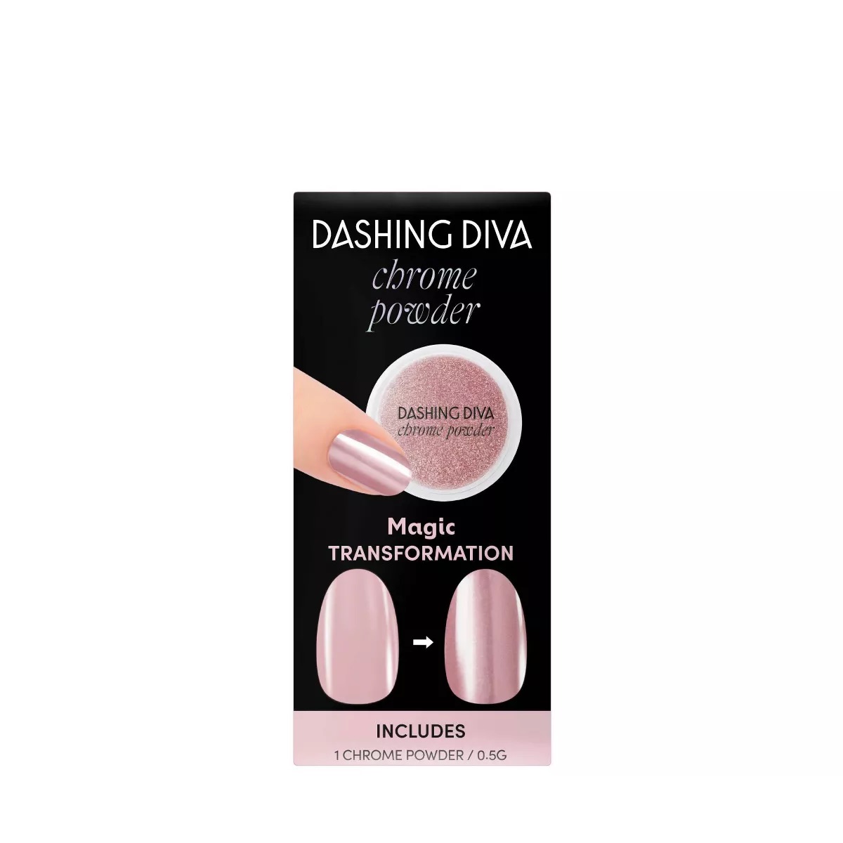 chrome nail powder